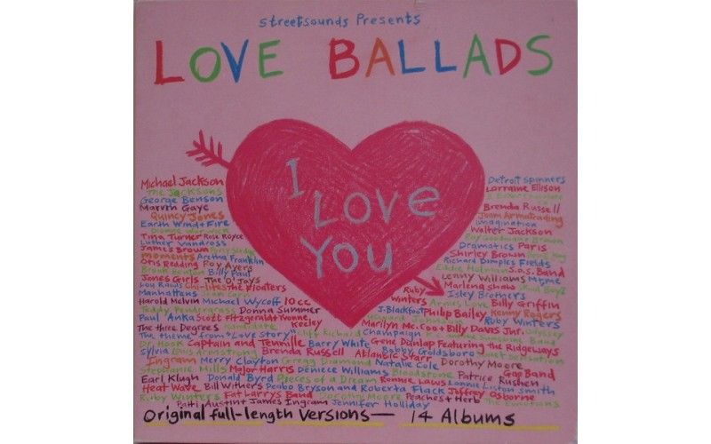 Various ‎– Love Ballads / 14 LP Vinyls Box Set